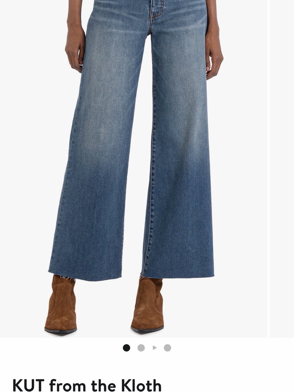 Kut from the Kloth women’s Medium Blue Straight Jeans